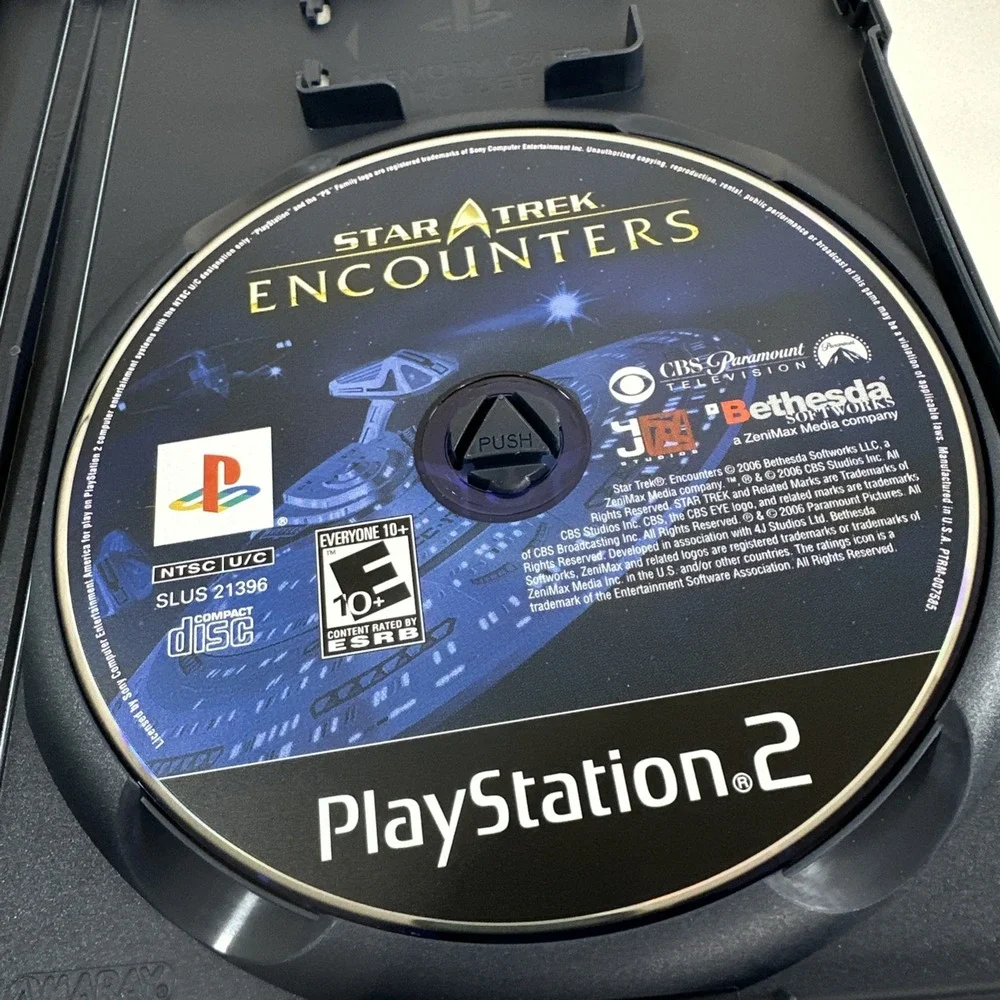Star Trek‎ Encounters PlayStation 2 PS2 +Manual 2006 Used